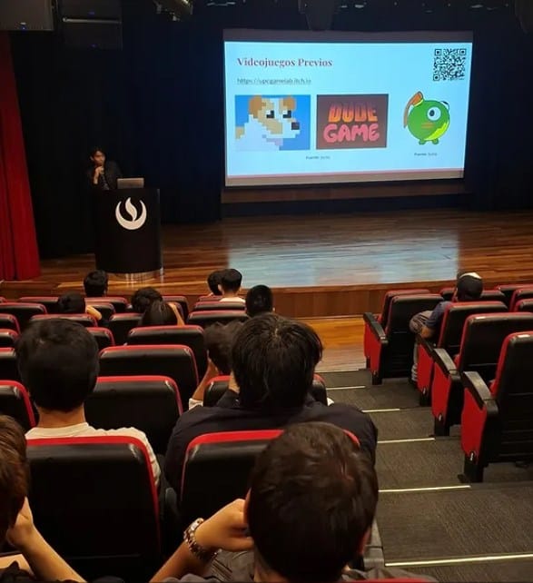 UPC Game Lab en el escenario de Nexo GameDev Perú